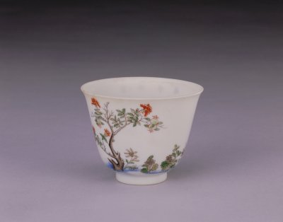 图片[5]-Five-color December flower cup-China Archive